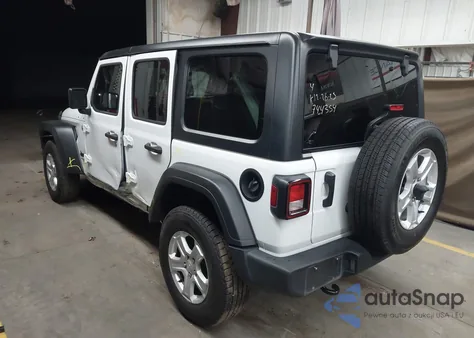 2021 Jeep Wrangler Unlimited Sport S 4X4 from USA, damaged, VIN 1C4HJXDN3MW744354